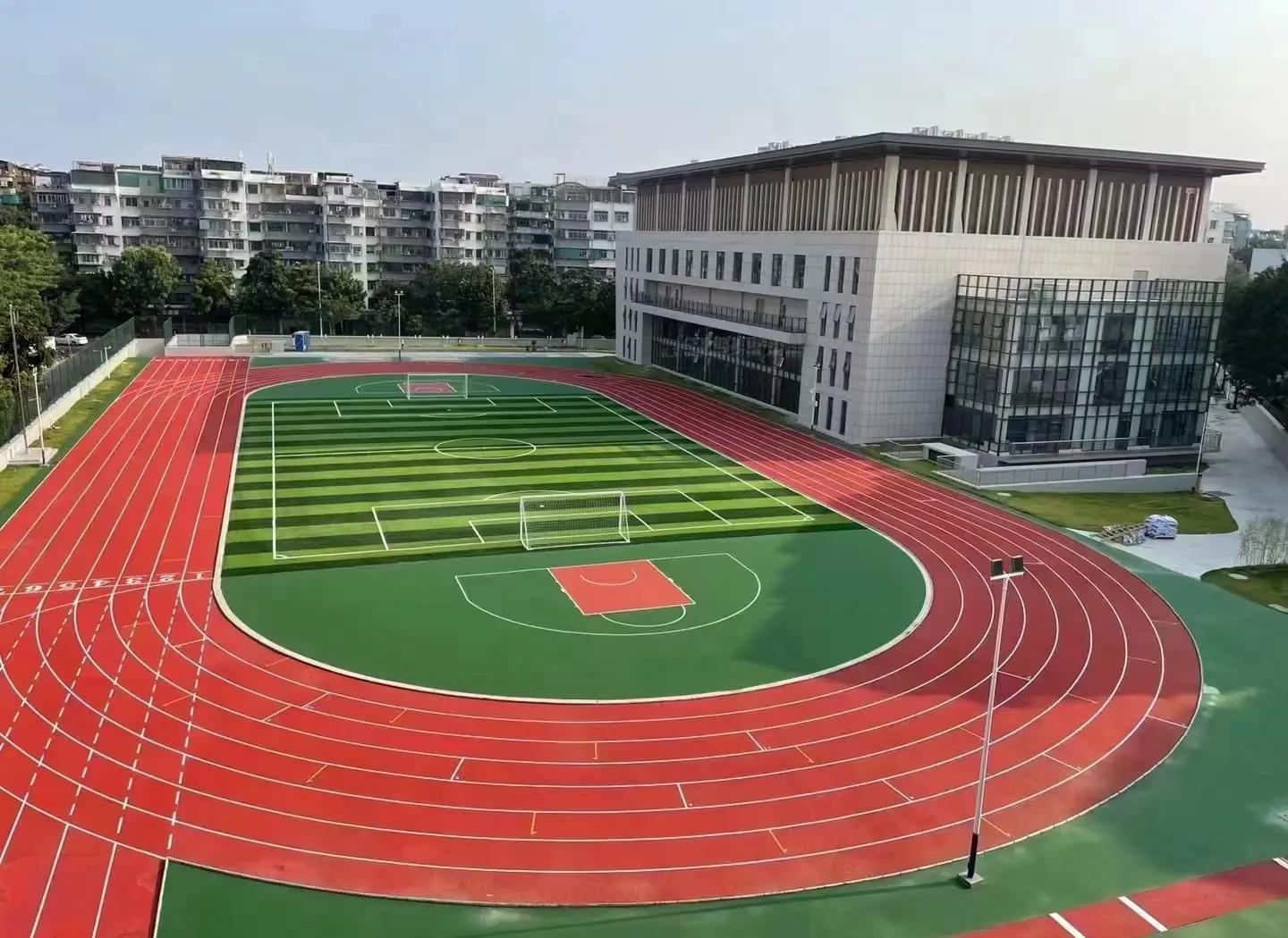 铁岭市人造草坪塑胶篮球场 - 厂家